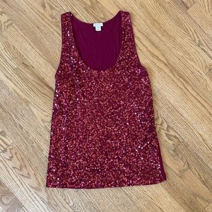 J.Crew Sequin Tank